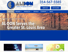 Tablet Screenshot of al-don.com